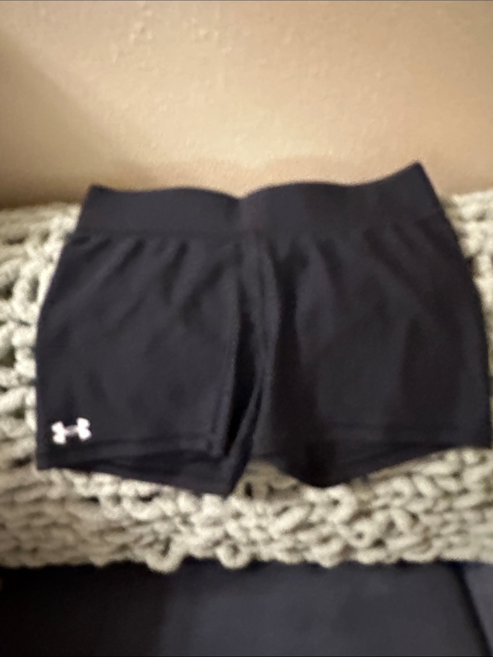 Under Armour Black Women's Athletic Compression Shorts